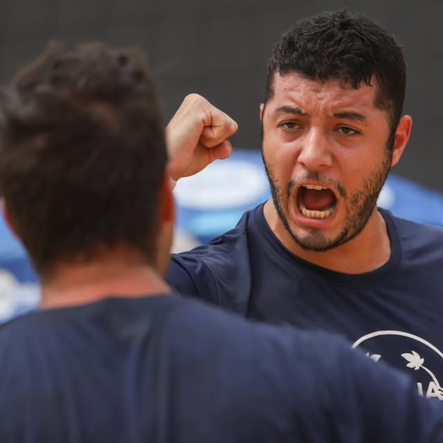 Registro cheio de emoção em evento esportivo